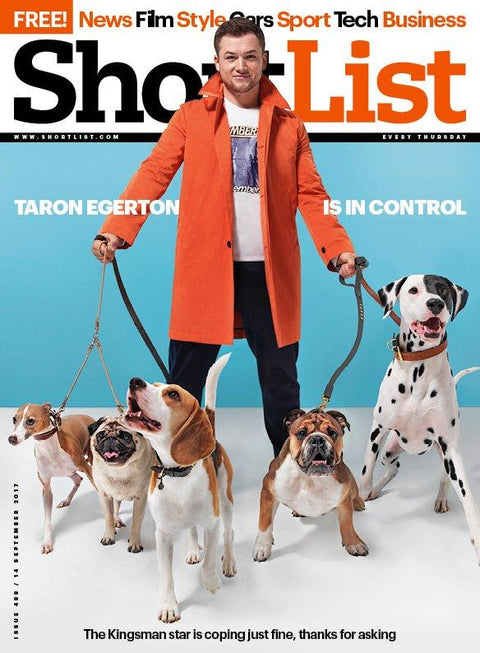 Taron Egerton on the cover of Shortlist Magazine