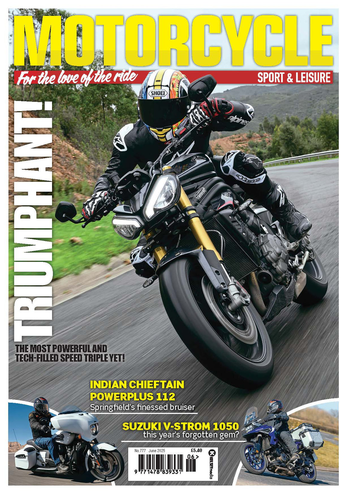 MOTORCYCLE MAGAZINE JUNE 2025 #777