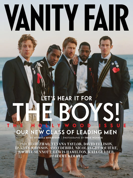 VANITY FAIR Magazine Annual Hollywood Issue 2025 -  Jeremy Allen White, A$AP Rocky, Glen Powell, Callum Turner, LaKeith Stanfield