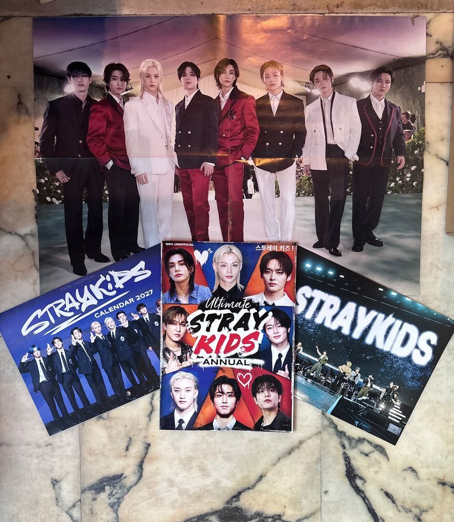 The Ultimate Stray Kids Annual Pack 2027 - Magazine, Posters, Calendar, Art Card & Stickers