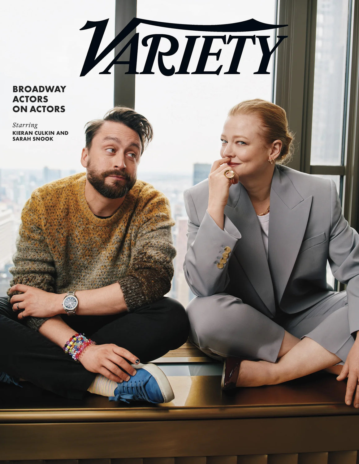 VARIETY MAGAZINE APRIL 2025: KIERAN CULKIN SARAH SNOOK JONATHAN GLICKMAN