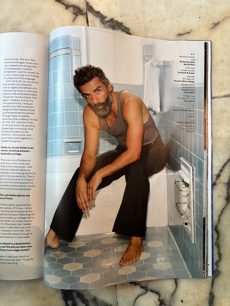 GQ Men of the Year 2025 – Oscar Isaac Feature (Inside the Issue)
