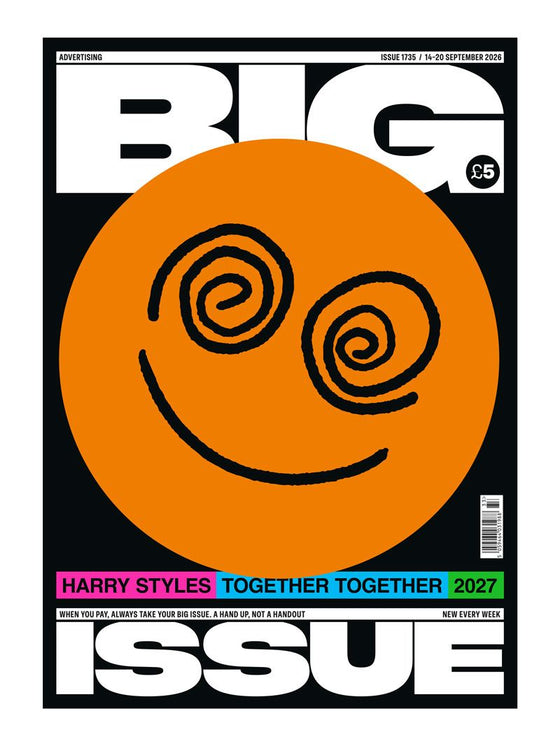 Big Issue Magazine Issue 1735 September 2026 Harry Styles Together Together 2027