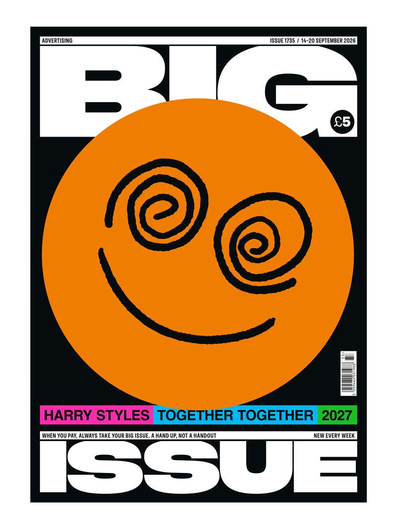 Big Issue Magazine Issue 1735 September 2026 Harry Styles Together Together 2027