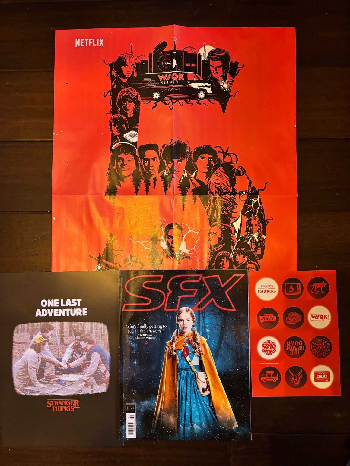 SFX Magazine #399 Holidays 2025 – Stranger Things Collector Pack - Holly Wheeler Cover  - Nell Fisher