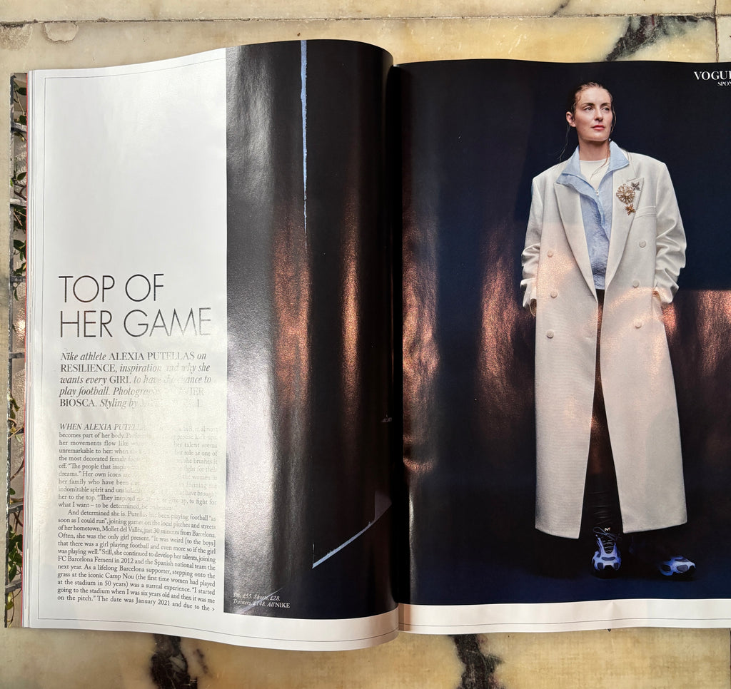 BRITISH Vogue UK Magazine February 2026 -  Alexia Putellas