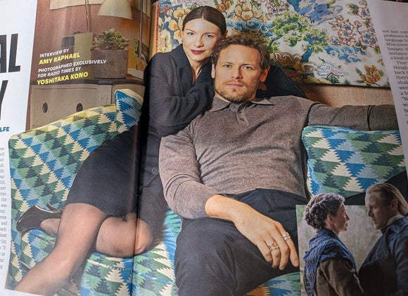 Outlander Final Journey - Radio Times Magazine (UK) - 16-22 May 2026 - Sam Heughan & Caitríona Balfe exclusive interview