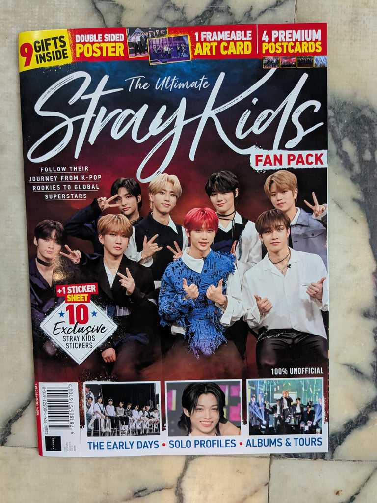 Ultimate STRAY KIDS K-POP FAN PACK 2025 - Exclusive Stickers, Postcards, Poster, Art Card