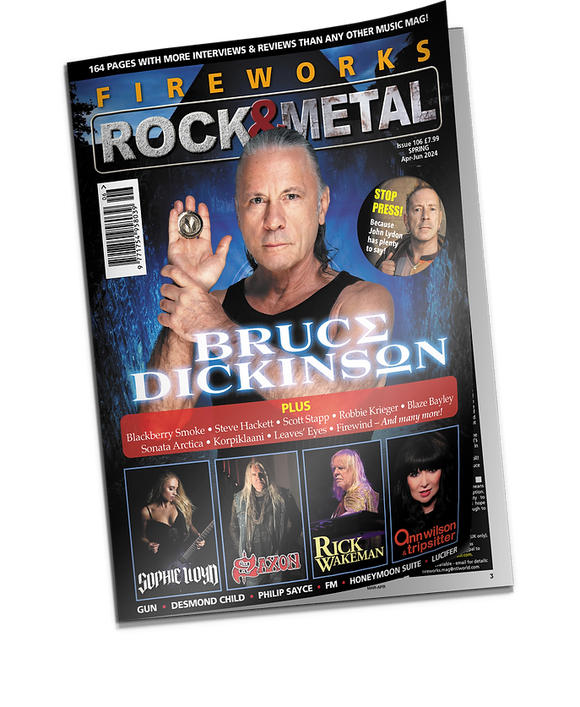 Fireworks Magazine Issue 106: Brian Dickinson Iron Maiden