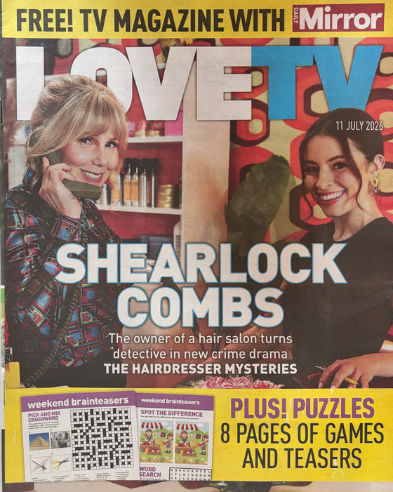 LOVE TV Magazine 11 July 2026 - The Hairdresser Mysteries