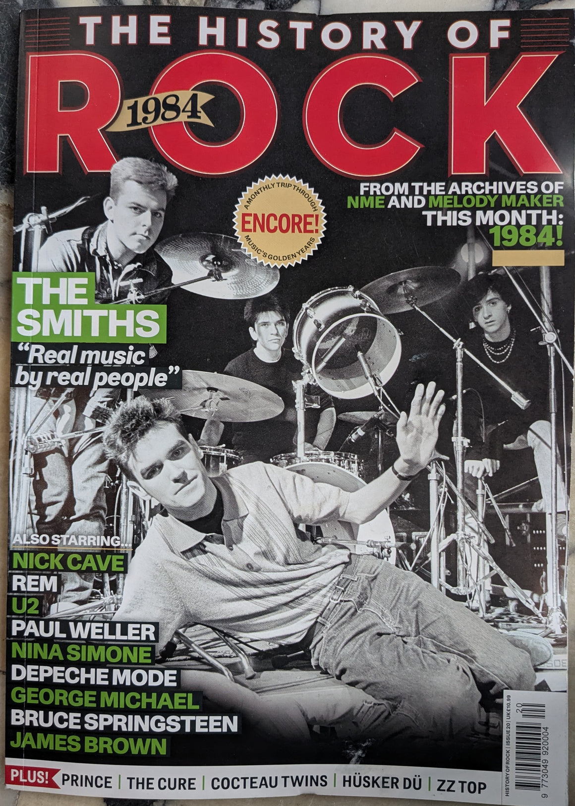 The History of Rock 1984 Magazine Issue #20 – The Smiths, Nick Cave, U2, Depeche Mode, George Michael