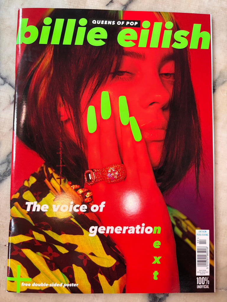 Queens of Pop Magazine: Billie Eilish + Free Double Sided Poster