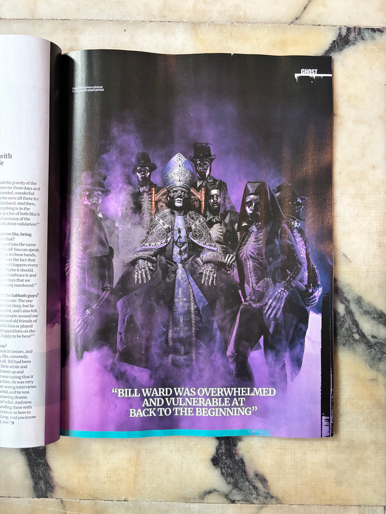 Metal Hammer Issue 408 – Ghost Feature + 2026 Calendar, Iron Maiden Pin & Sticker