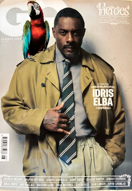 BRITISH GQ Summer 2026 Idris Elba Heroes Cover