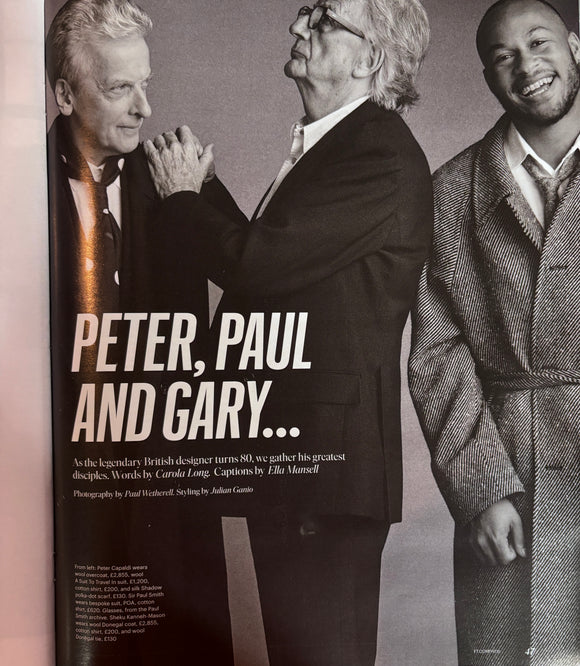 Financial Times HTSI Magazine - 5 September 2026 – Gary Oldman, Peter Capaldi