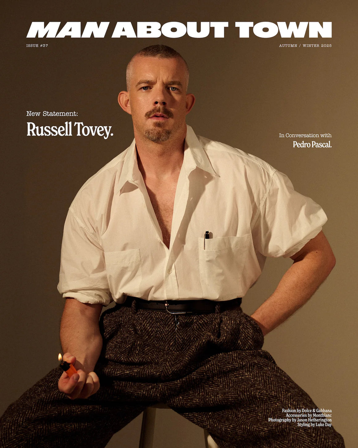 Man About Town Autumn/Winter 2025 - Russell Tovey in conversation with Pedro Pascal