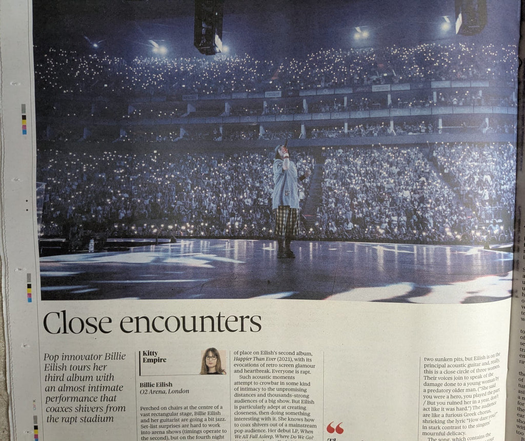 OBSERVER NEW REVIEW 20-July-2025 - Billie Eilish