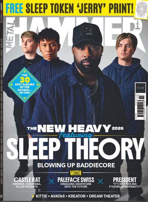 Metal Hammer #410 - The New Heavy 2026 Cover 1 of 4: Sleep Theory cover