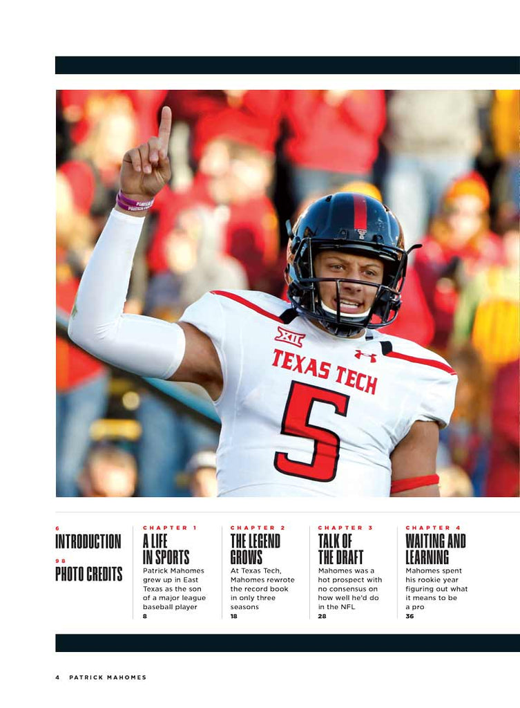 Patrick Mahomes KANSAS CITY CHIEFS MAGAZINE 2024 GAME CHANGER Centennial A360