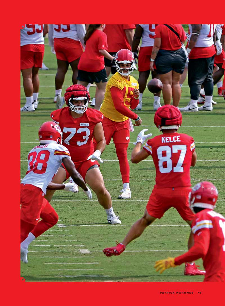 Patrick Mahomes KANSAS CITY CHIEFS MAGAZINE 2024 GAME CHANGER Centennial A360