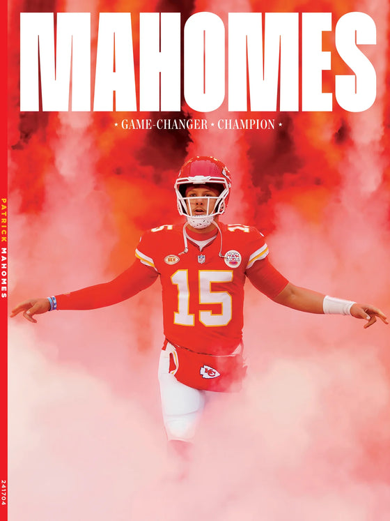Patrick Mahomes KANSAS CITY CHIEFS MAGAZINE 2024 GAME CHANGER Centennial A360
