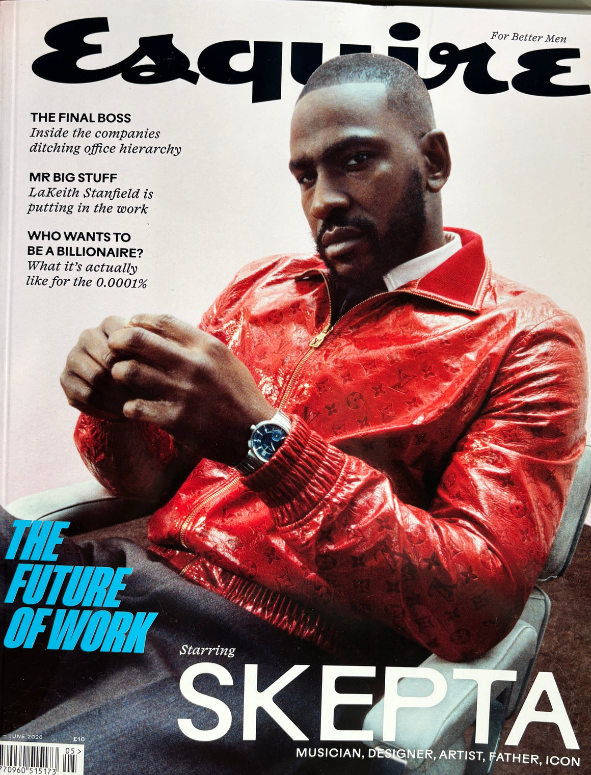 British Esquire Magazine (UK) - May/June 2026 - SKEPTA
