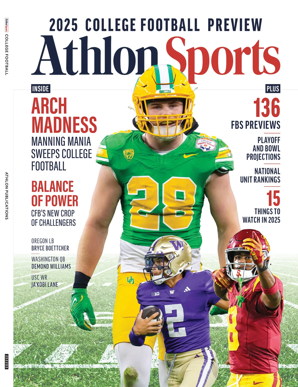 Athlon Sports 2025 College Football Preview Big 10 West
