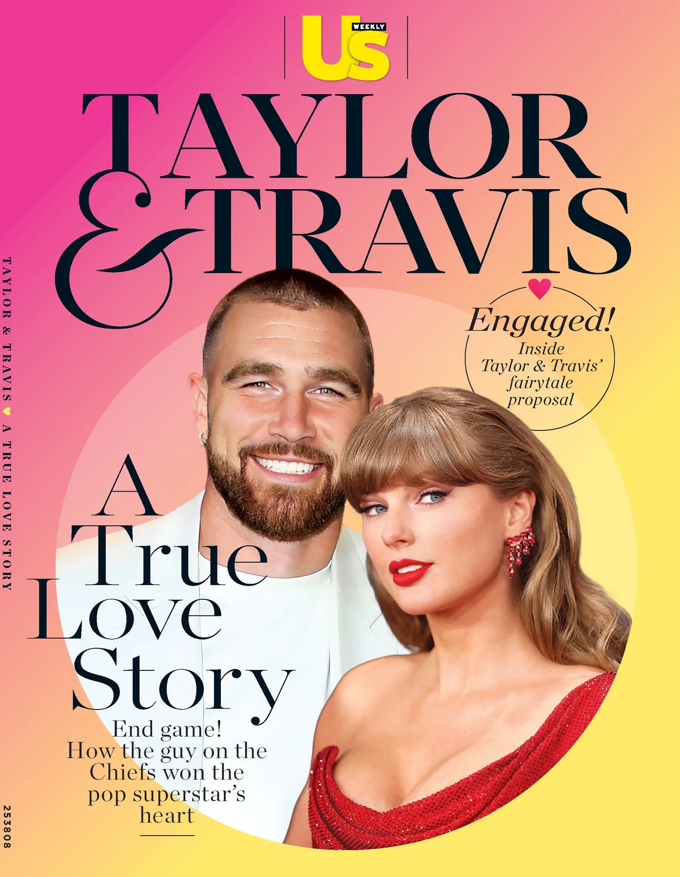 Taylor Swift and Travis Kelce - Us Weekly Engagement Special - YourCelebrityMagazines