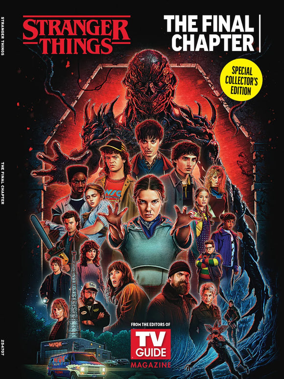 TV Guide - Stranger Things: The Final Chapter, Collector’s Edition - Adventures With Millie Bobby Brown, Finn Wolfhard, Noah Schnapp & More