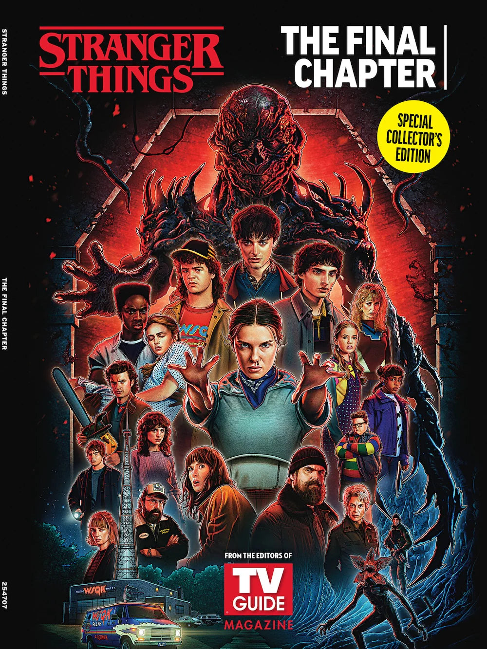 TV Guide - Stranger Things: The Final Chapter, Collector’s Edition - Adventures With Millie Bobby Brown, Finn Wolfhard, Noah Schnapp & More