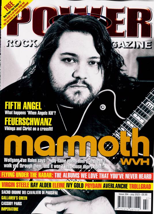 PowerPlay Power Play magazine July 2023 Mammoth Wolfgang Van Halen