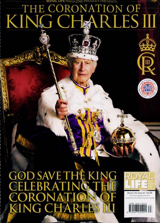 ROYAL LIFE magazine #63 Coronation Collectors Edition King Charles III