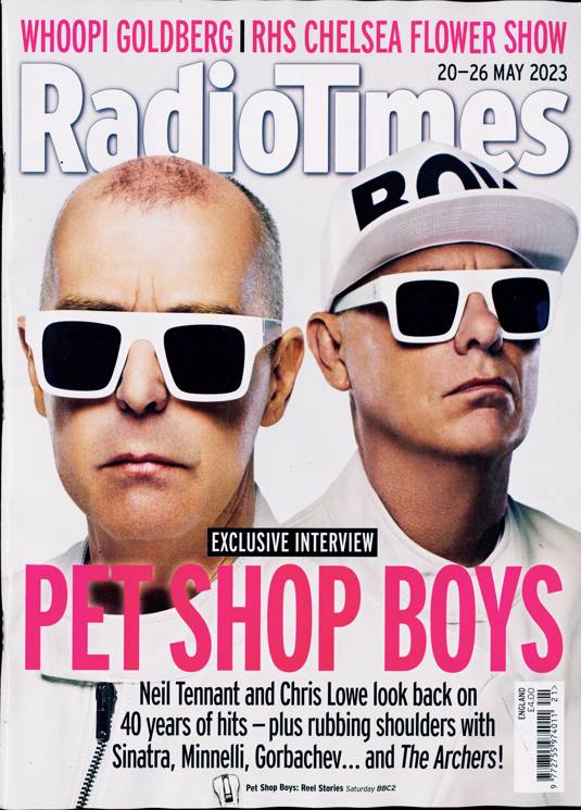 Radio Times Magazine - 20-26 May 2023 - Pet Shop Boys Exclusive Interview