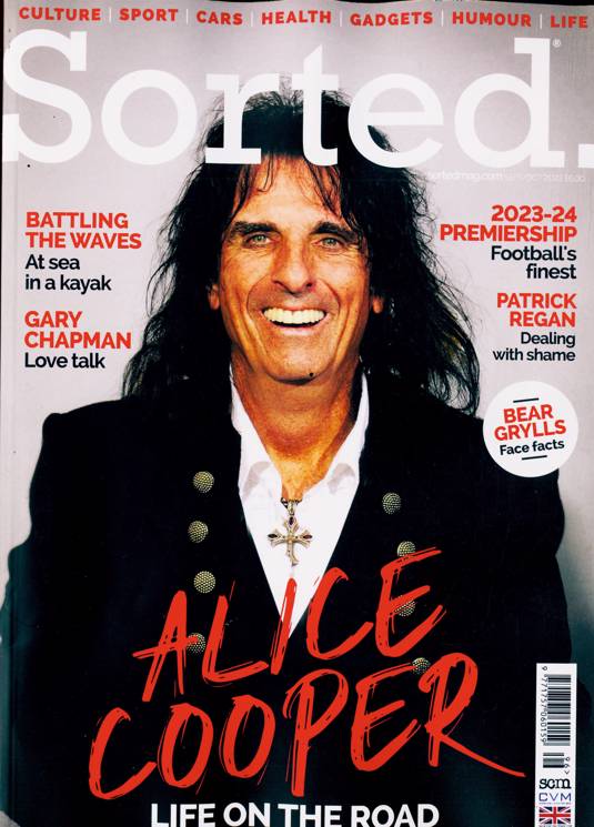 SORTED Magazine Sept/Oct 2023 Alice Cooper