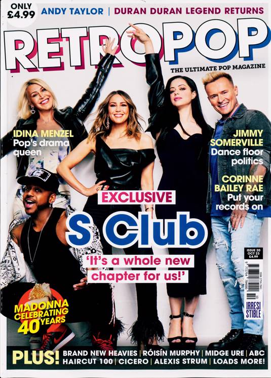 RETRO POP Issue 20 | October 2023 MADONNA S Club Midge Ure
