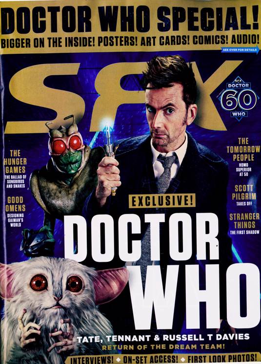 SFX Magazine #372 December 2023 DAVID TENNANT Doctor Who Exclusive & Gifts