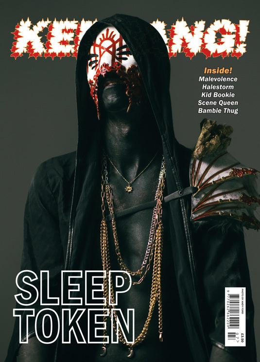 Kerrang! magazine Autumn 2023 Sleep Token Malevolence Halestorm Kid Bookie (Defective back cover)