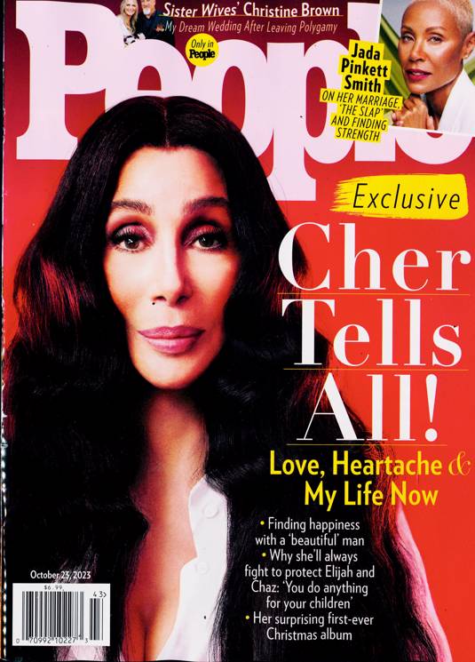 CHER - EXCLUSIVE People Magazine October 2023