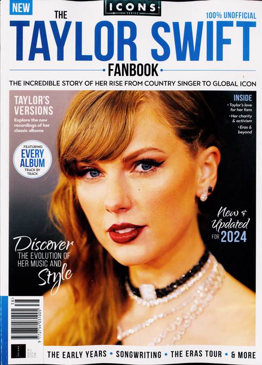 Icons Series magazine #38 2024 The Taylor Swift Fanbook - UPDATED VERSION