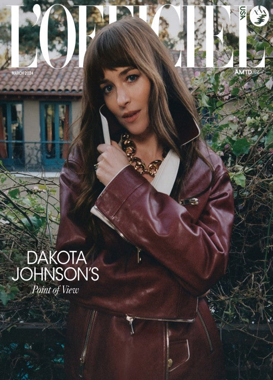 L Officiel Usa Magazine March 2024 Dakota Johnson