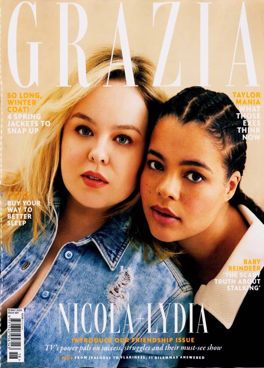 GRAZIA Magazine May 2024 Nicola Coughlan And Lydia West