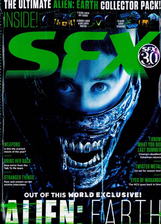 SFX Magazine (UK) - August 2025 - Alien: Earth Ultimate Collectors Pac ...