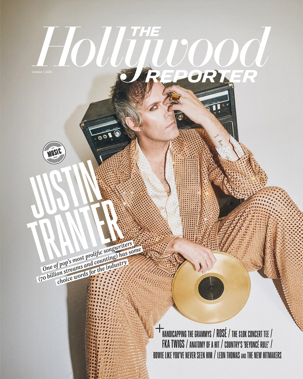 The Hollywood Reporter Magazine October 1st 2025 Justin Tranter
