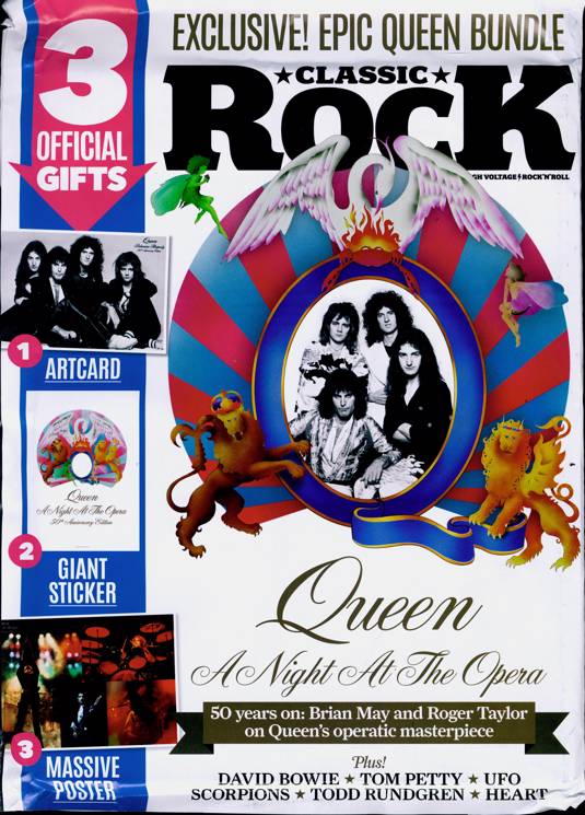 Classic Rock Magazine (UK) November 2025 (#346) - Queen Freddie Mercur ...
