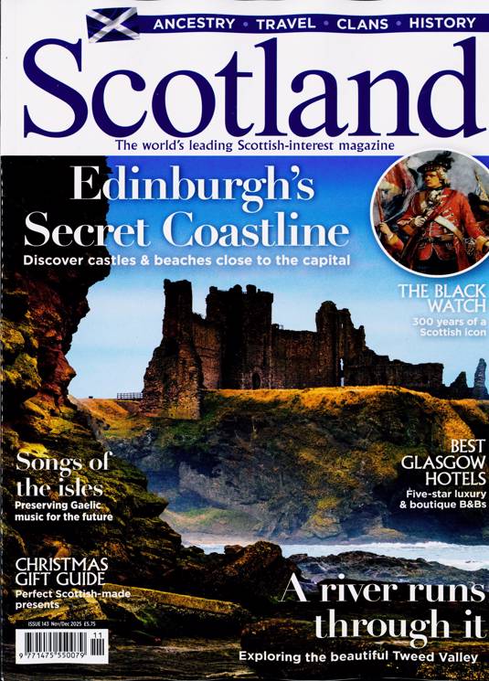 Scotland Magazine Nov/Dec 2025 EDINBURGH'S SECRET COASTLINE