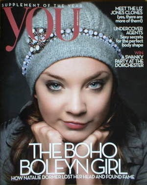 You magazine - Natalie Dormer cover (2 November 2008)