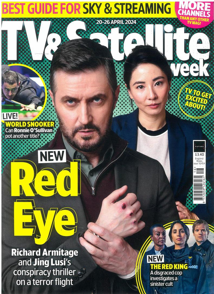 TV & Satellite Week magazine 20-04-2024 RICHARD ARMITAGE Jing Lusi