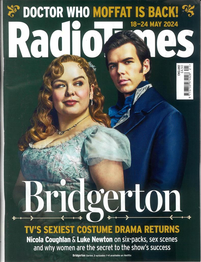 Radio Times Magazine 18-24 May 2024 - Bridgerton - Nicola Coughlan - Luke Newton