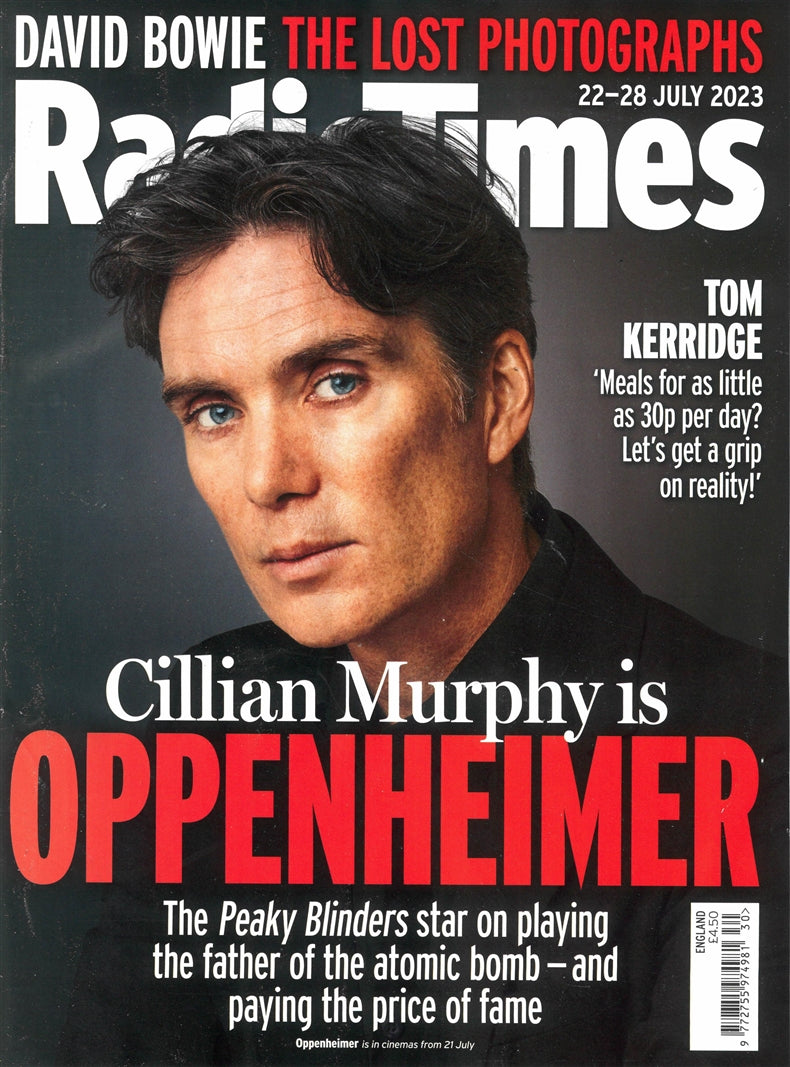 RADIO TIMES Magazine 22/07/2023 CILLIAN MURPHY Oppenheimer