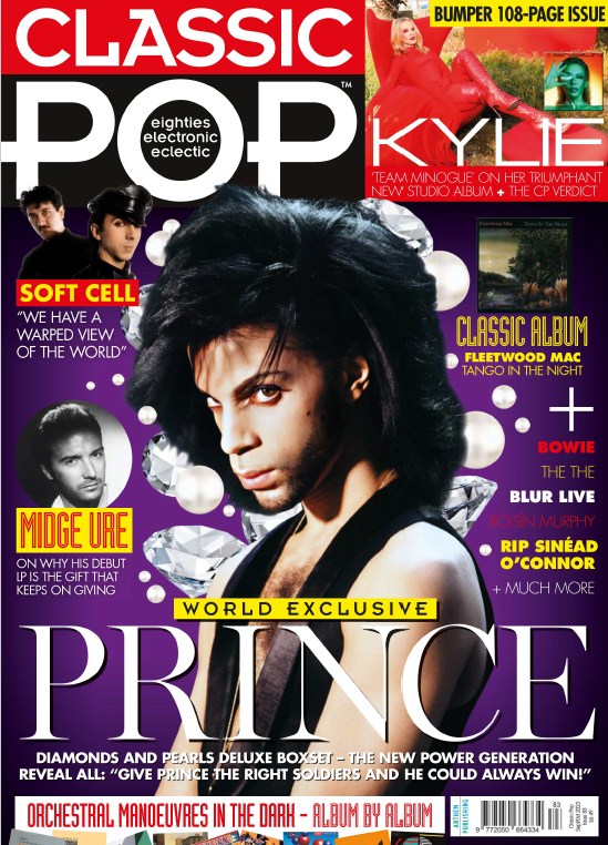Classic Pop #83: Sep/Oct 2023 Prince World Exclusive - Kylie Minogue Sinead O'Connor